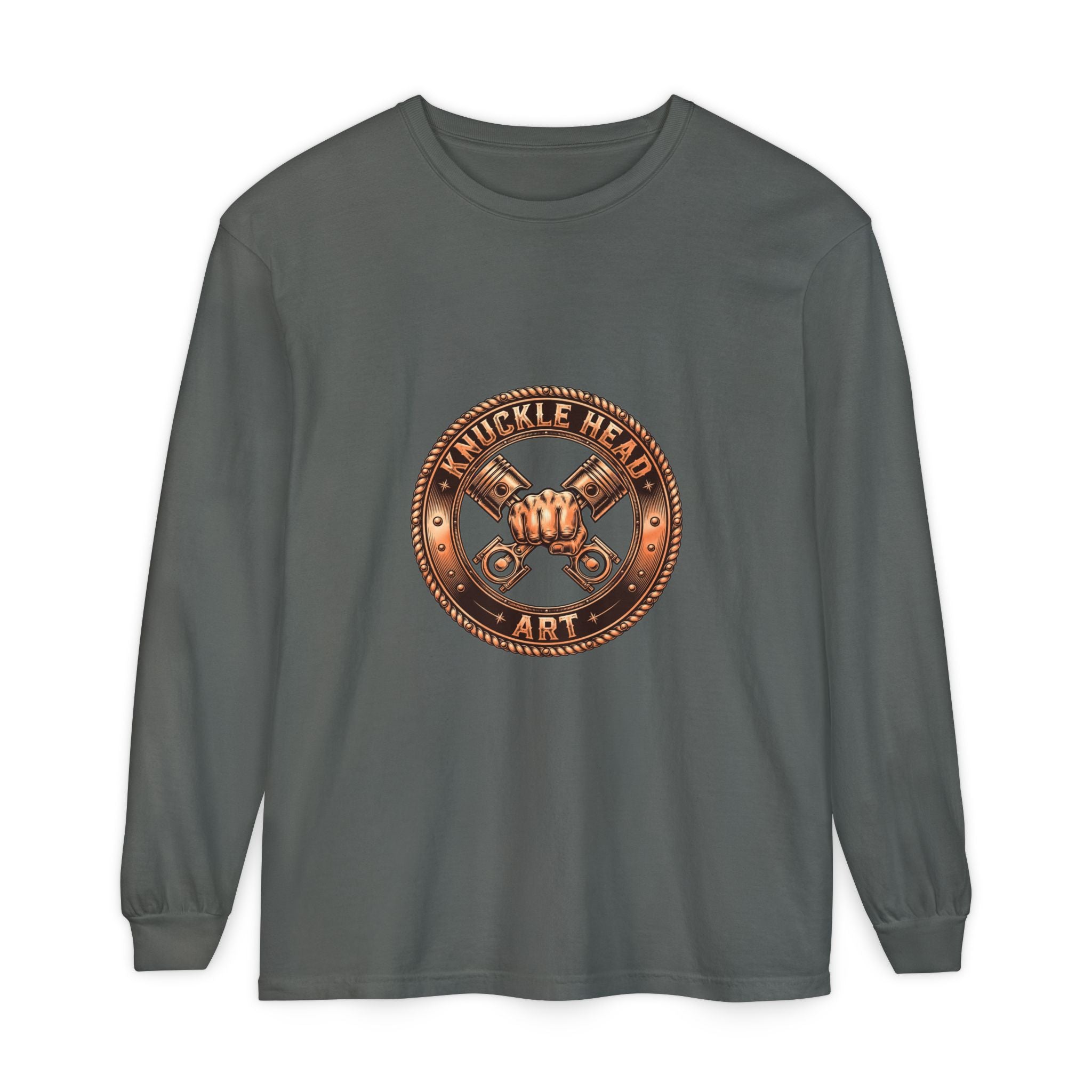 Knucklehead Art Emblem Long Sleeve Tee