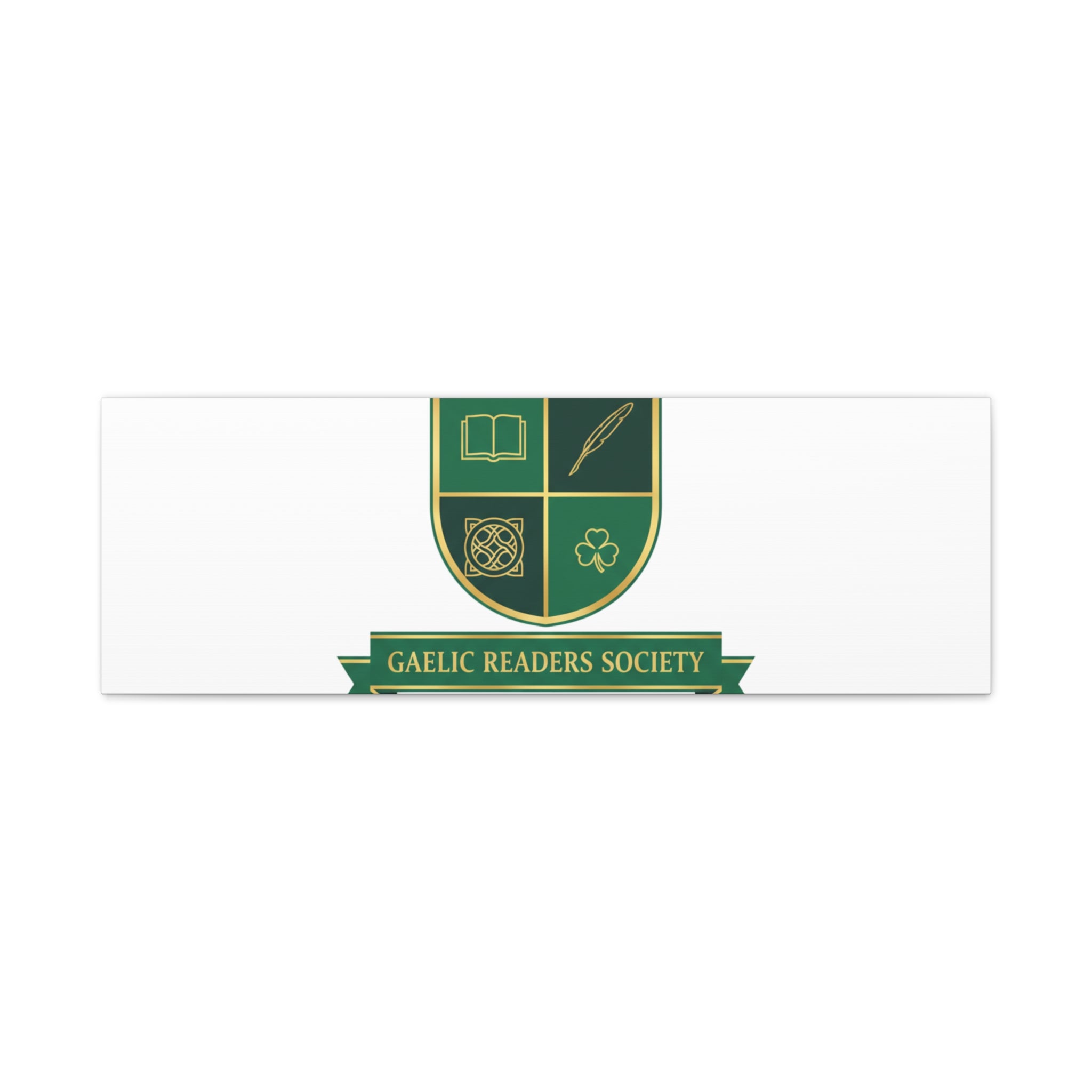 Gaelic Crest Shield Canvas | Celtic crest, Irish heritage logo