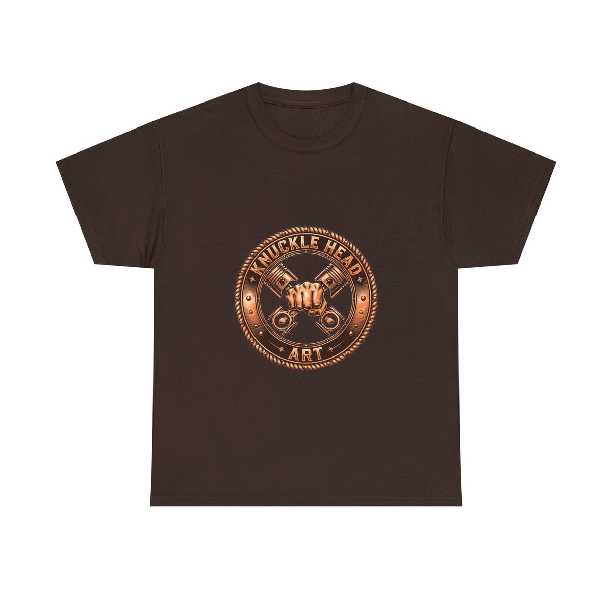 Knucklehead Art Metal Emblem T‑Shirt — product image 9