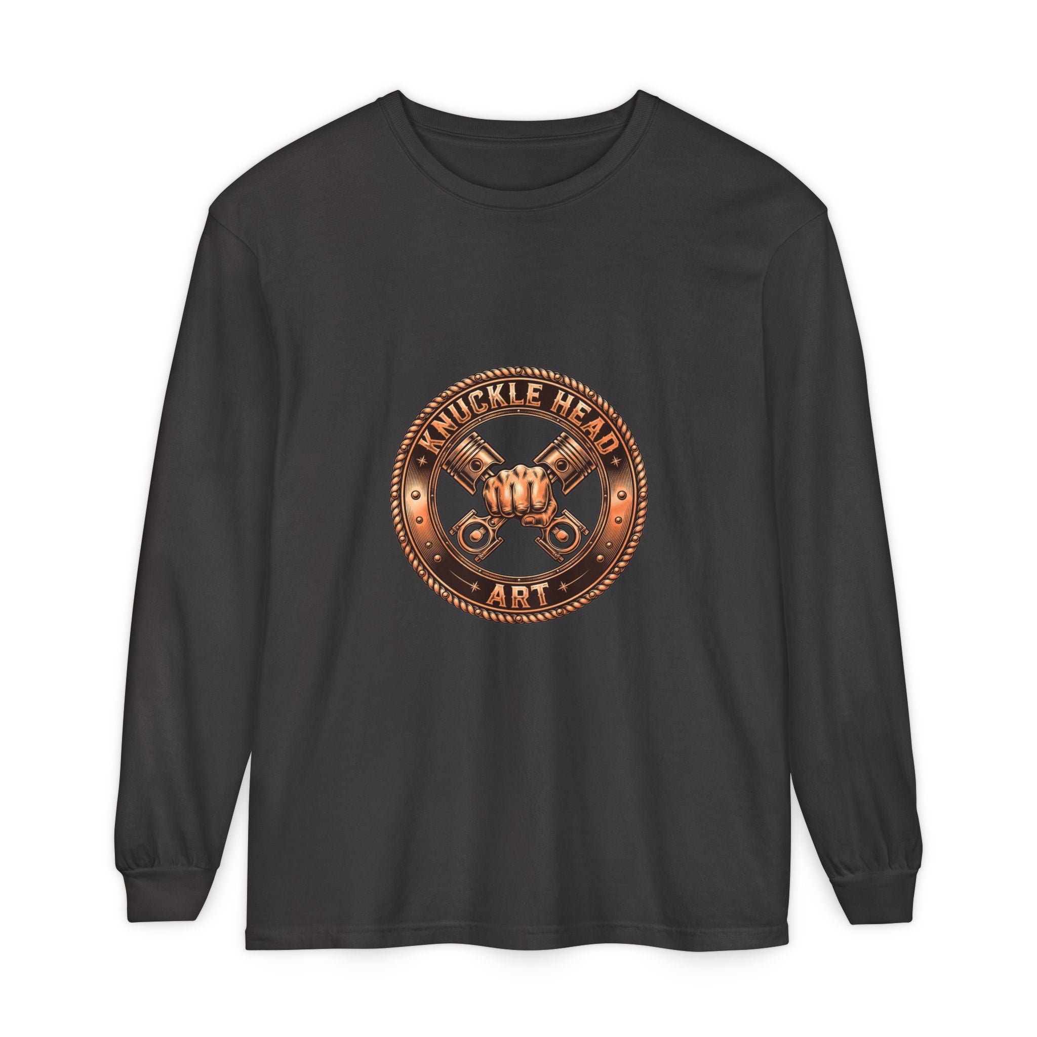 Knucklehead Art Emblem Long Sleeve Tee