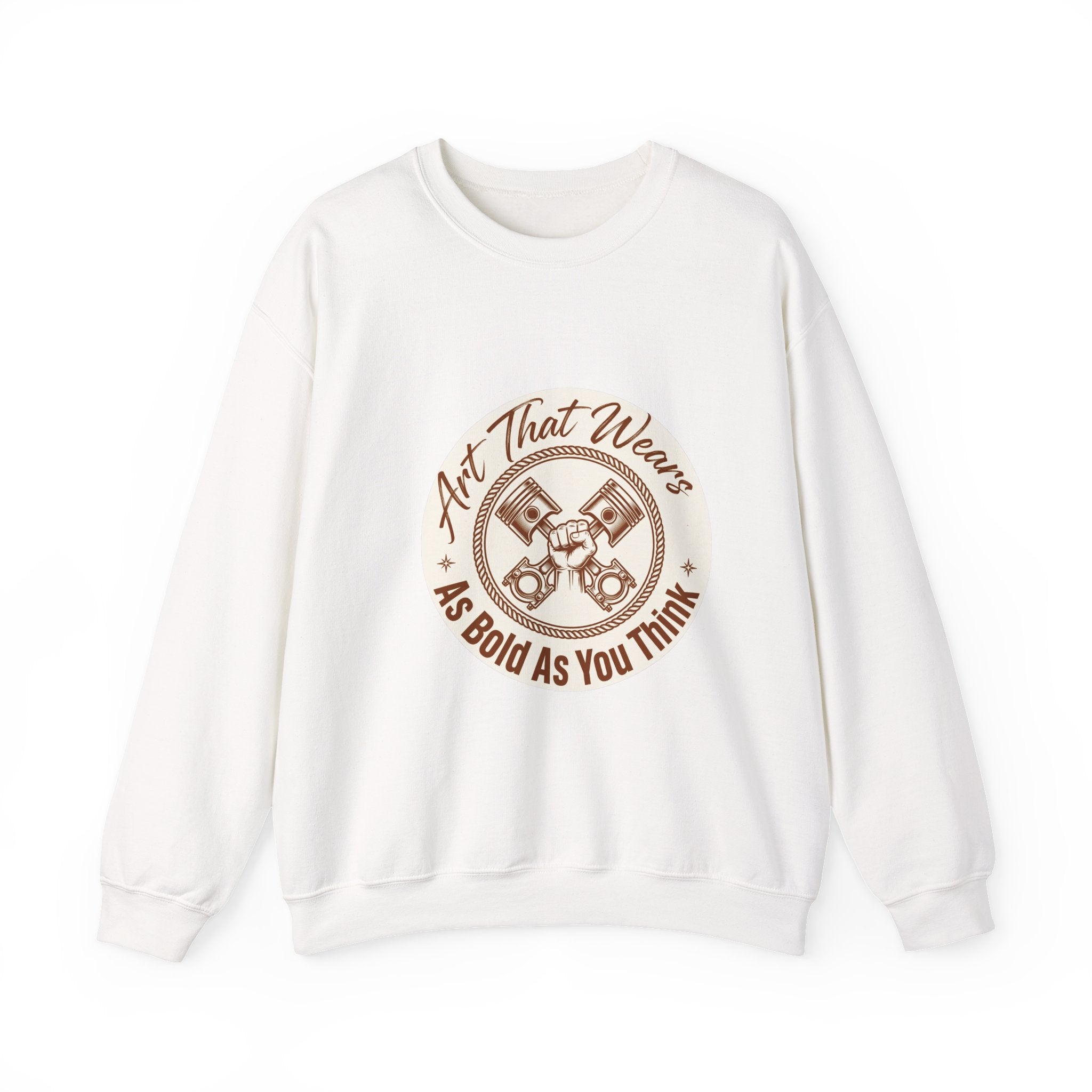 Crewneck Sweatshirt — "Art That Wears" Graphic Pullover