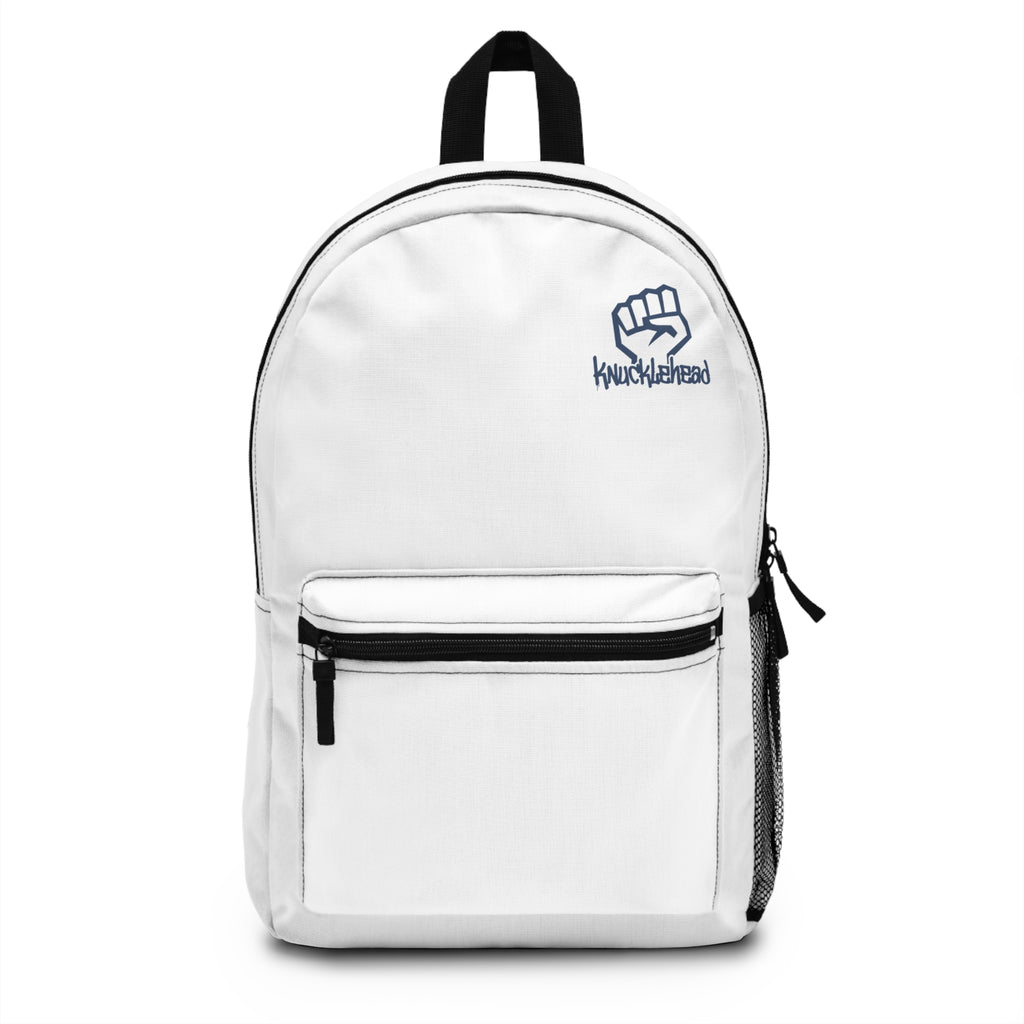Knucklehead Fist Logo Backpack — Casual Everyday School & Travel Pack One size