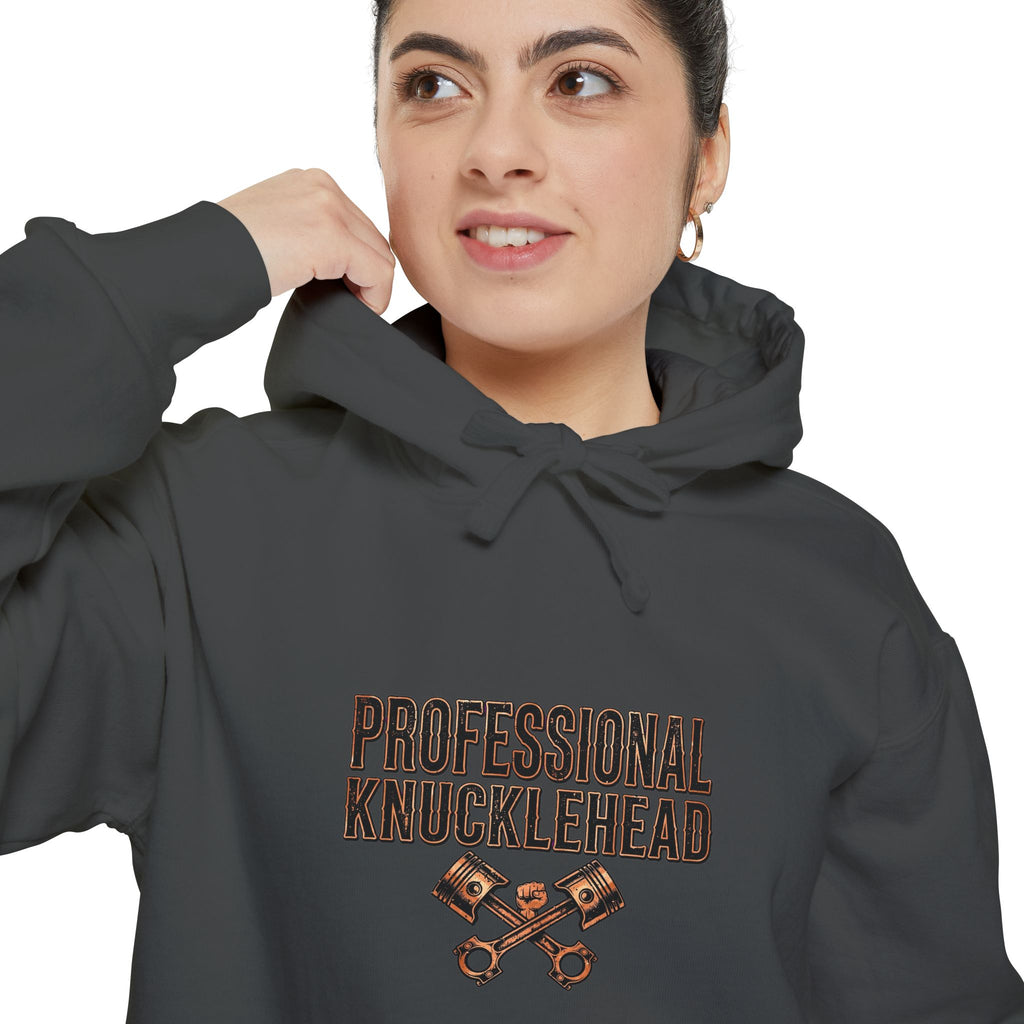 Professional Knucklehead Hoodie — Funny Vintage Boxing Fist Pullover