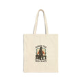 Honor the Old Ways Tote | Western Americana, Vintage Cowboy Frontier. Natural 15" x 16"