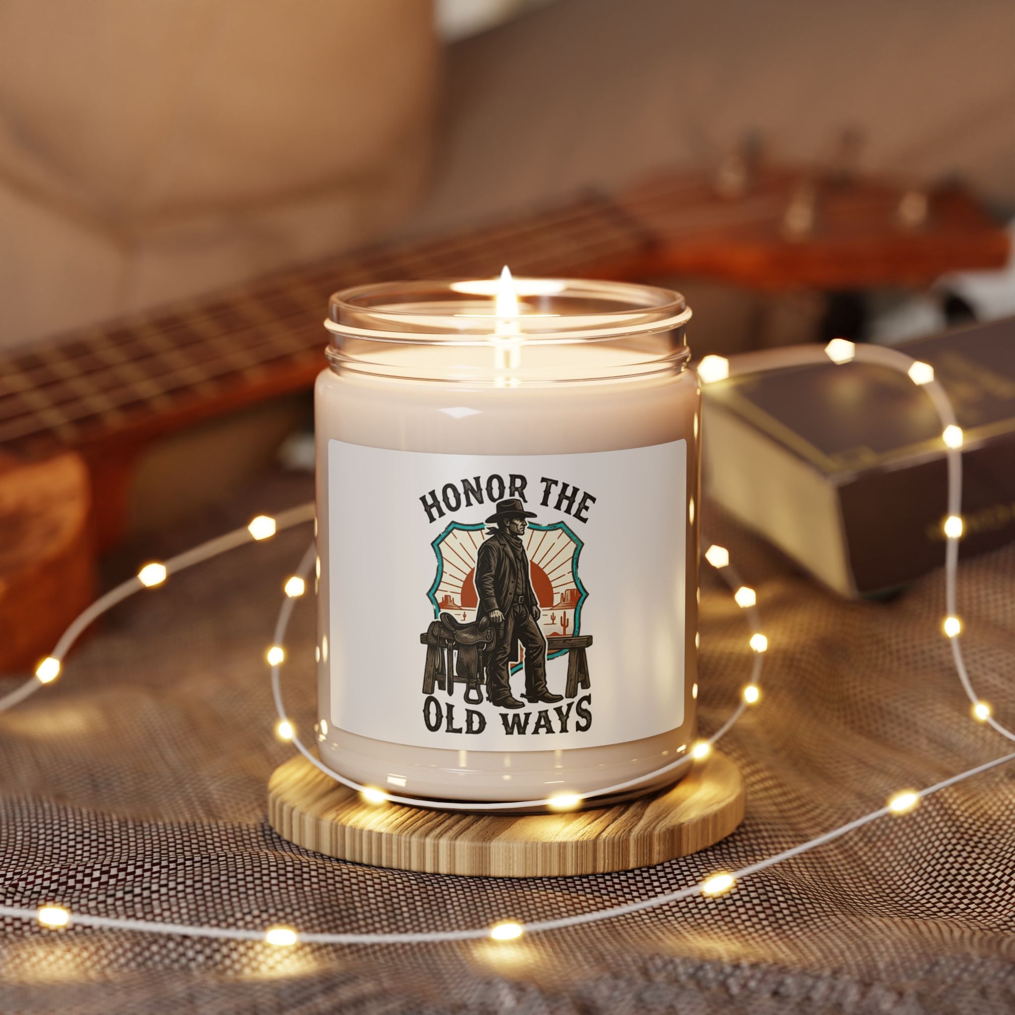 Honor the Old Ways Candle, Western Americana soy candle | Frontier, Vintage. White Sage and Lavender 9oz