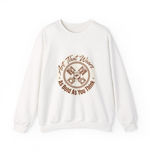 Crewneck Sweatshirt — "Art That Wears" Graphic Pullover