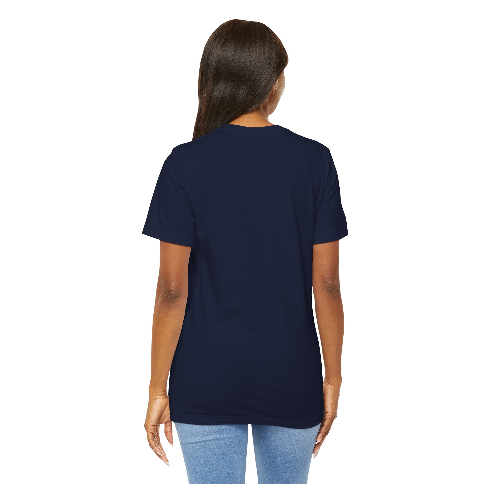 Soft Heart Strong Care T-Shirt | cute nurse graphic, pastel coquette medical shirt Navy