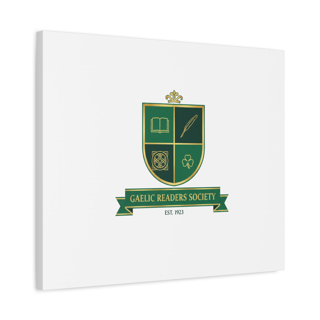 Gaelic Crest Shield Canvas | Celtic crest, Irish heritage logo 36" x 36" 1.25"
