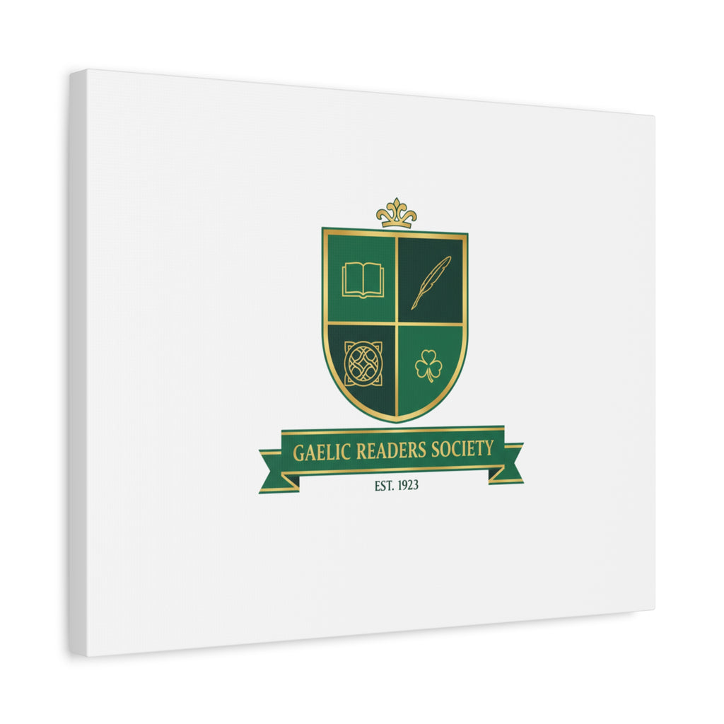 Gaelic Crest Shield Canvas | Celtic crest, Irish heritage logo 36" x 36" 1.25"