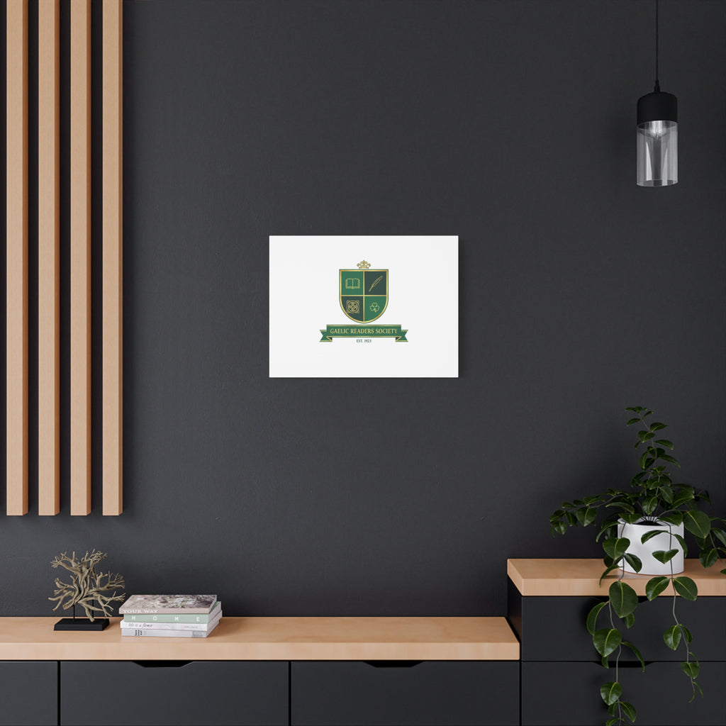 Gaelic Crest Shield Canvas | Celtic crest, Irish heritage logo 36" x 36" 1.25"