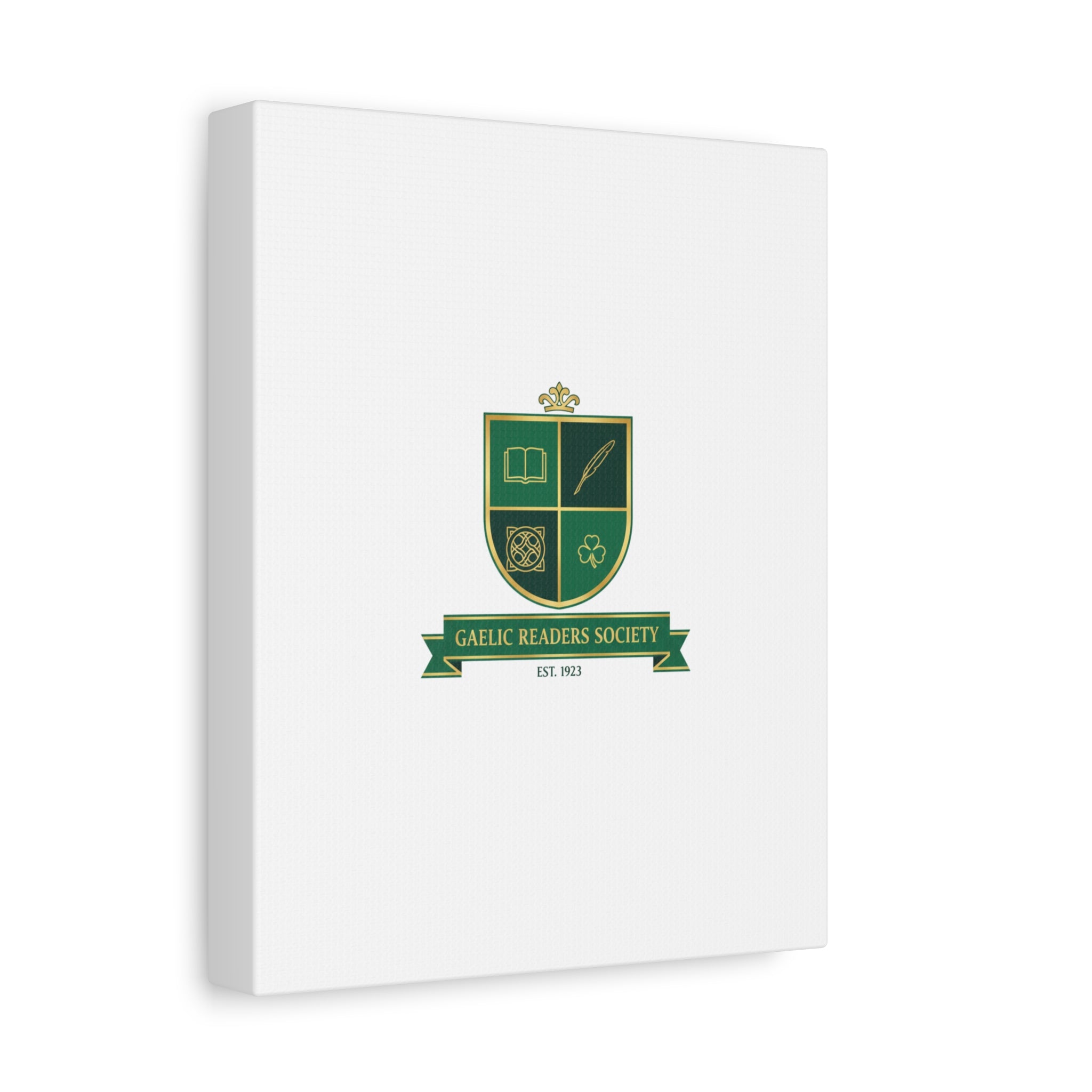 Gaelic Crest Shield Canvas | Celtic crest, Irish heritage logo 36" x 36" 1.25"