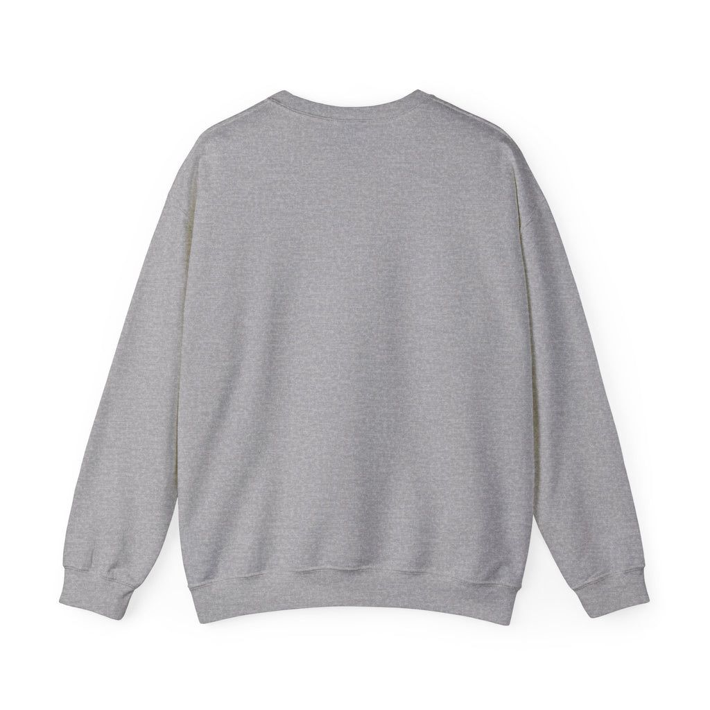 Vintage 70s Sunset Camper Crewneck Sweatshirt | Retro Surf Graphic, Golden Hour Postcard Navy