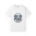 Built for Peace T-Shirt â Vintage Emblem Peace Tee