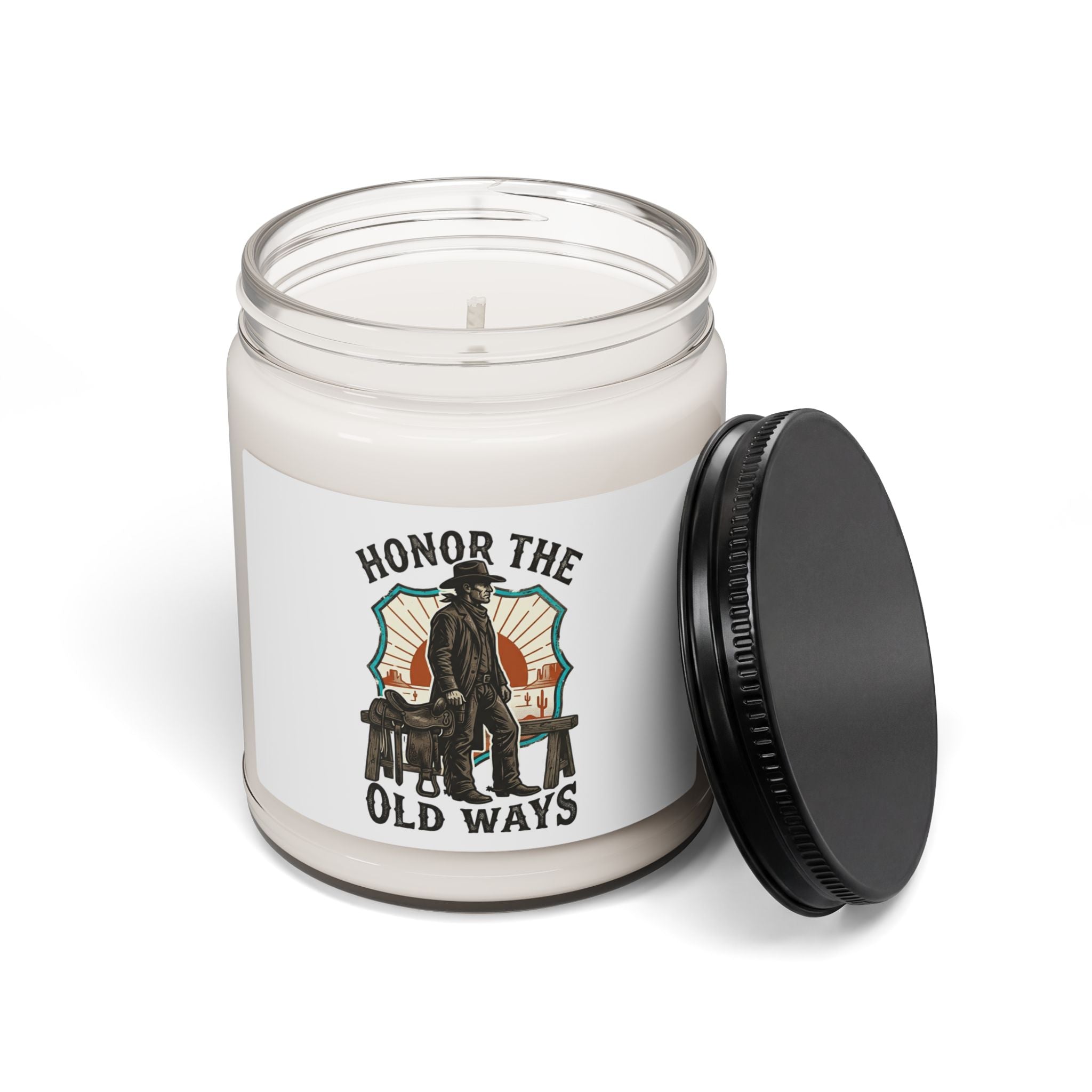 Honor the Old Ways Candle, Western Americana soy candle | Frontier, Vintage. White Sage and Lavender 9oz