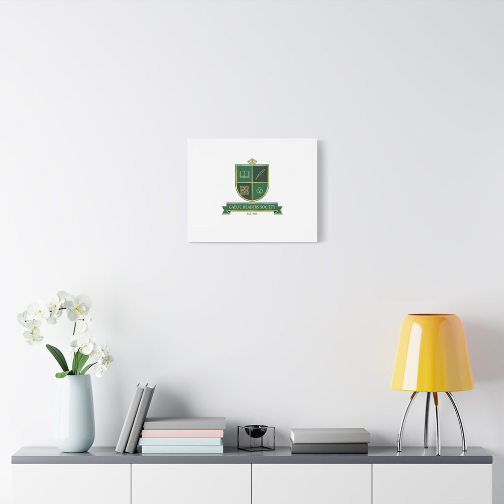 Gaelic Crest Shield Canvas | Celtic crest, Irish heritage logo 36" x 36" 1.25"