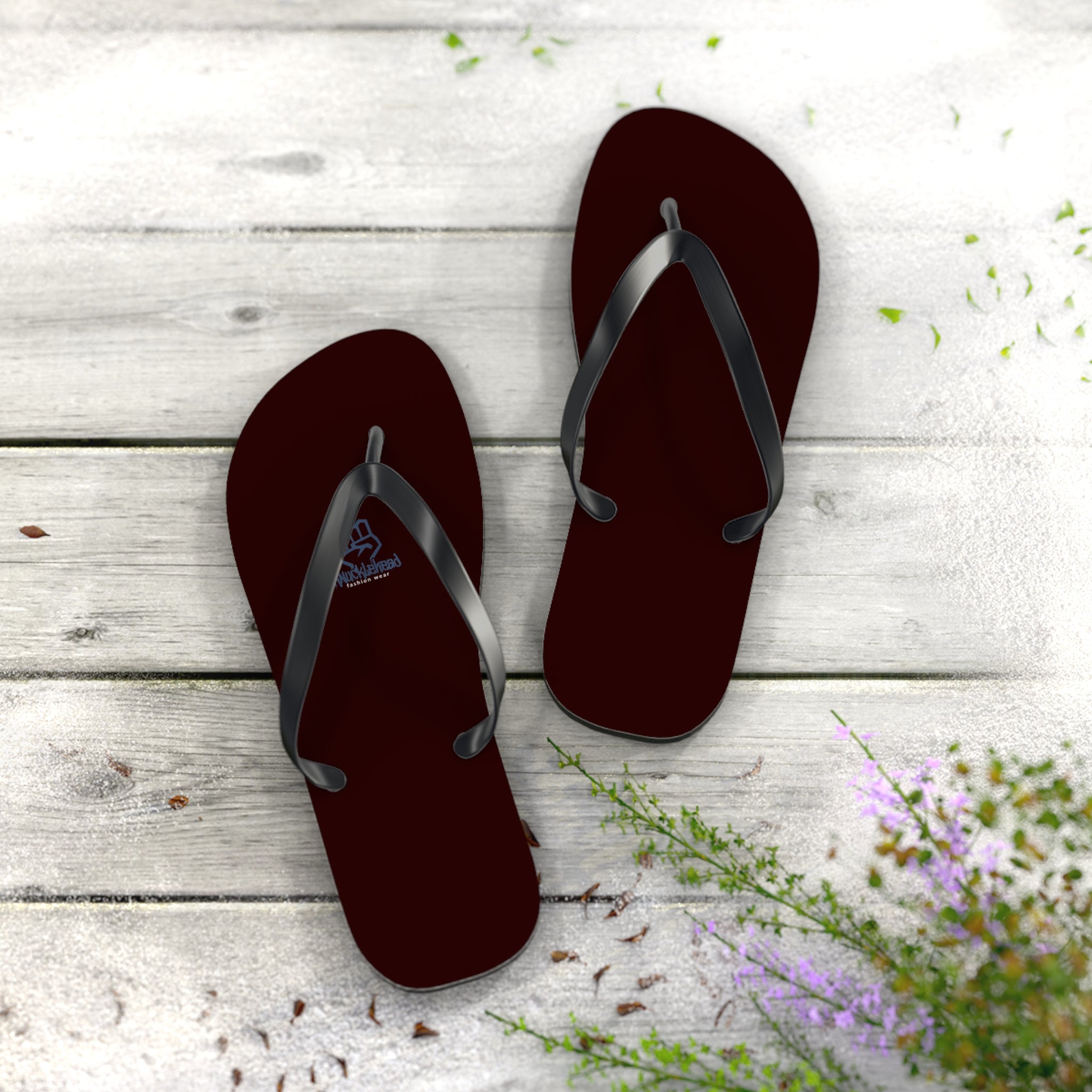 Classic Solid-Color Flip Flops – Casual Beach & Everyday Sandals XL Black sole