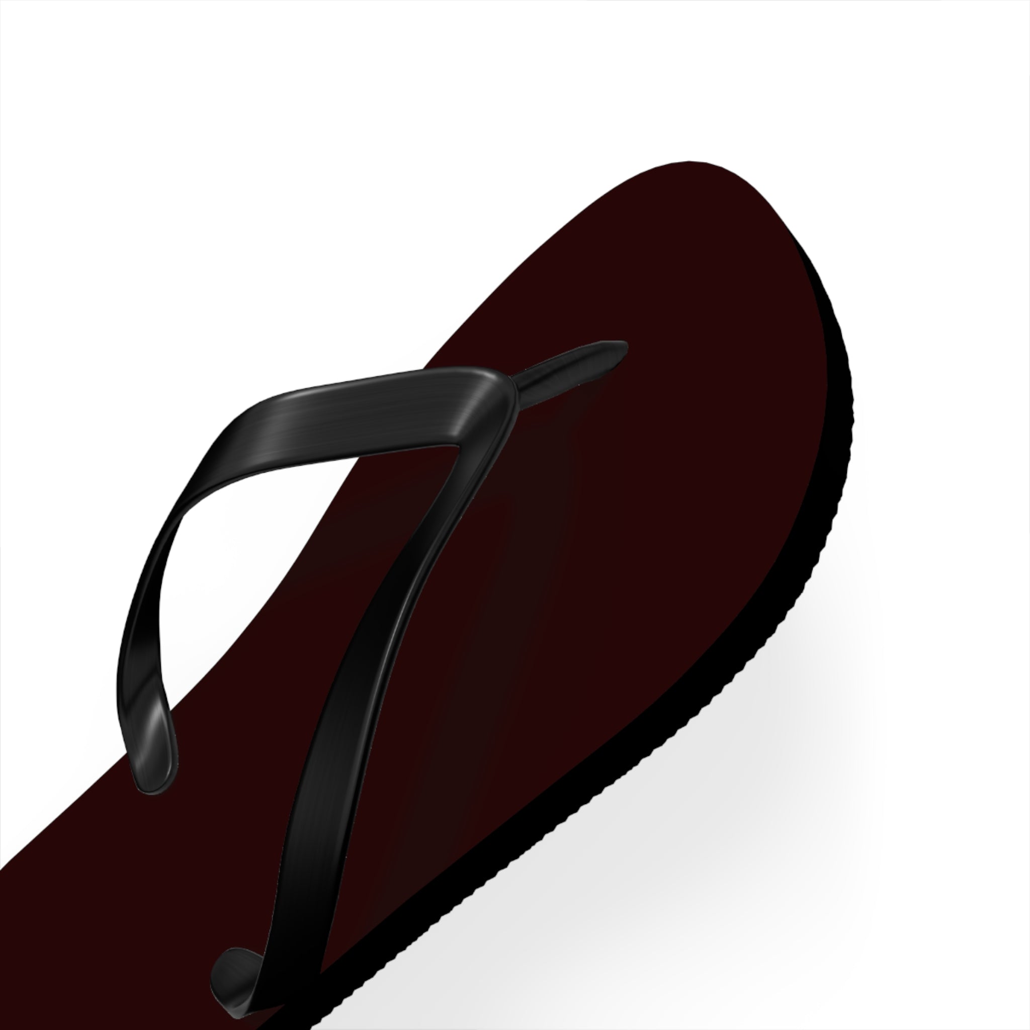Classic Solid-Color Flip Flops – Casual Beach & Everyday Sandals XL Black sole