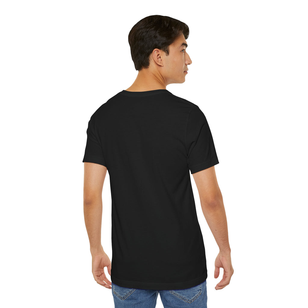 Gothic Arch Minimal Tee | Monastic Minimalism, serene typography Navy