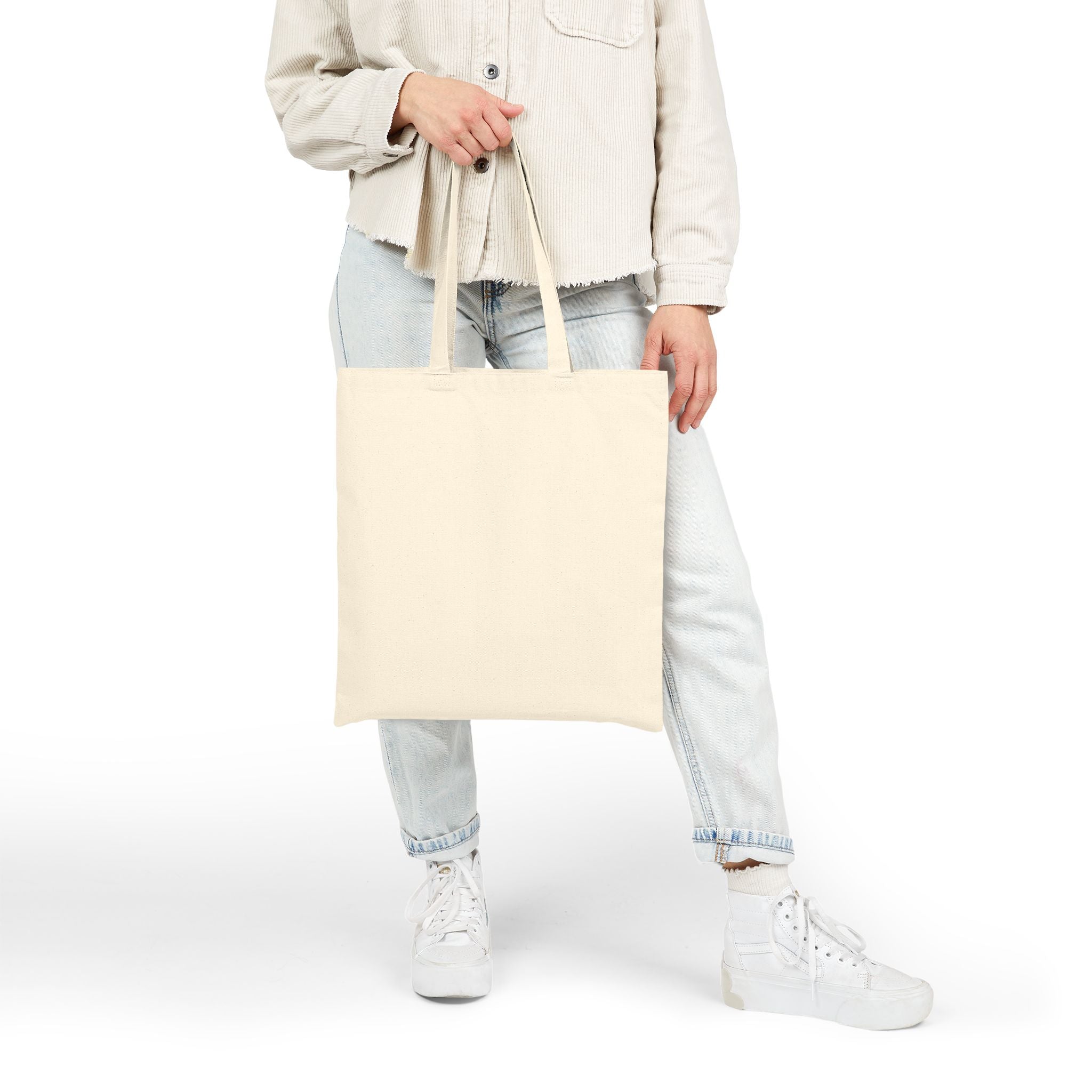 Gothic Arch Minimal Tote | Monastic Minimalism, Scripture Micro-Text