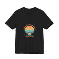Retro 70s Sunset Surf Graphic Tee | Vintage Palm Golden Hour Postcard