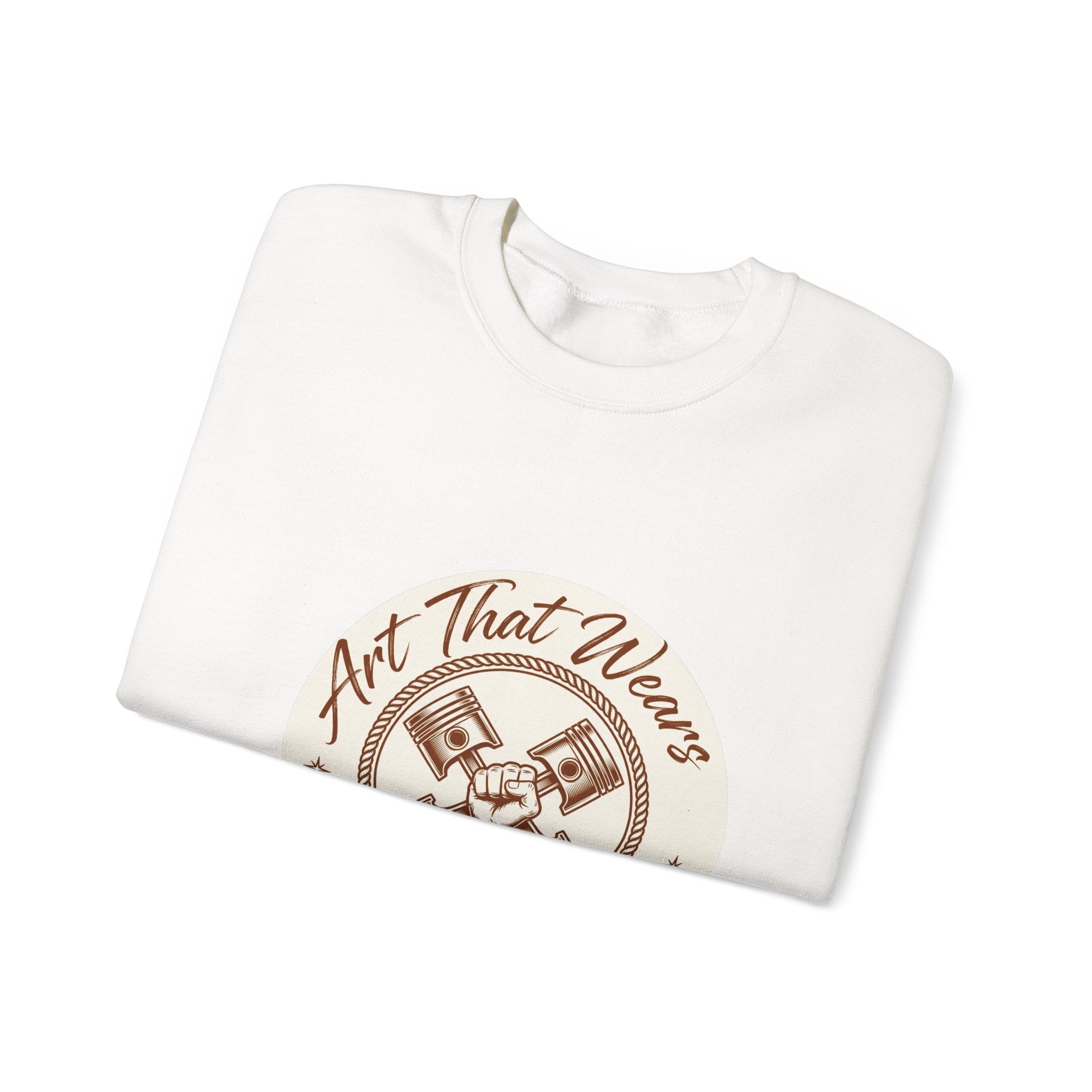 Crewneck Sweatshirt — "Art That Wears" Graphic Pullover