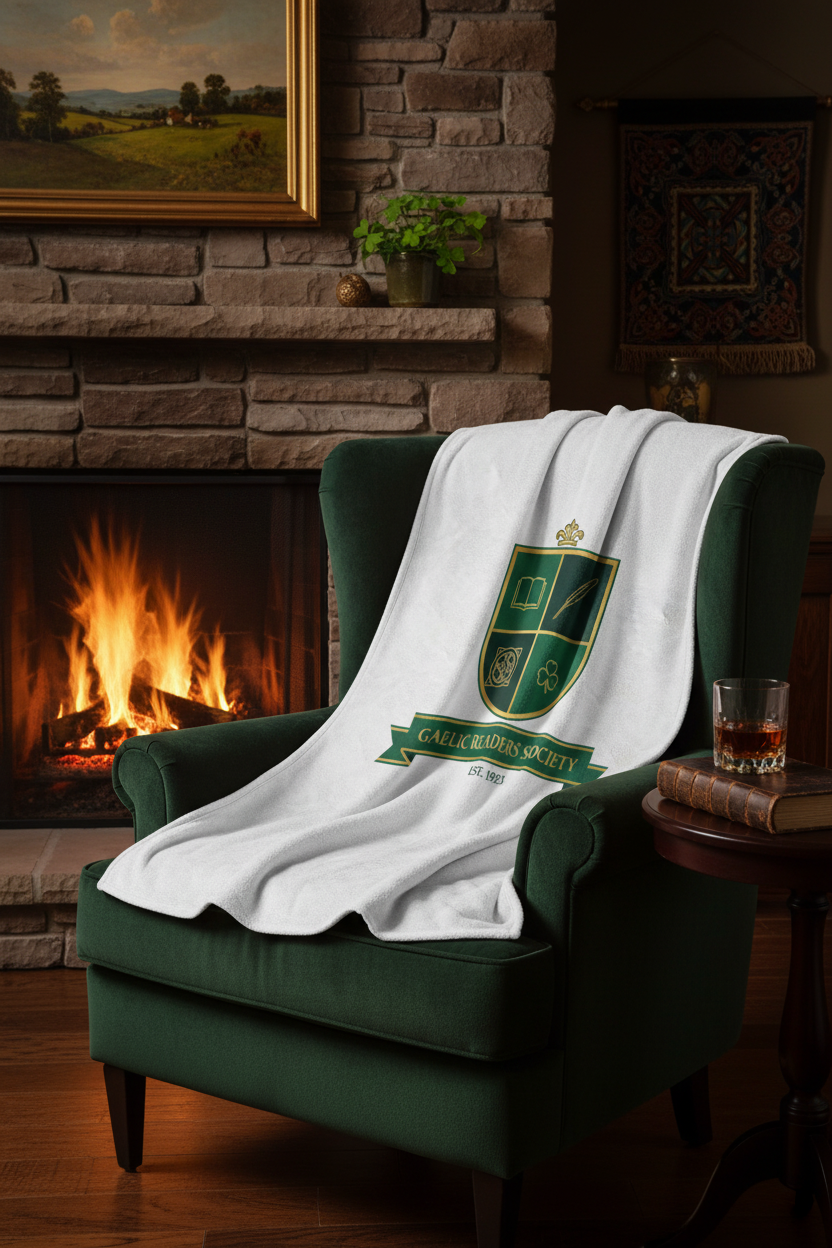 Celtic Blanket - Fireplace