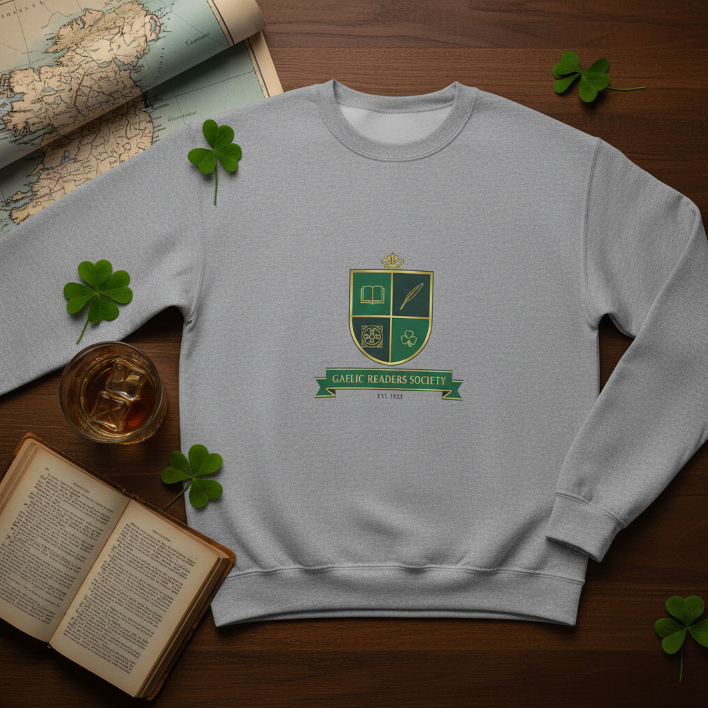 Celtic Sweatshirt - Flat Lay
