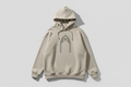 Gothic Arch Minimalist Hoodie | Monastic Minimalism, serene typography