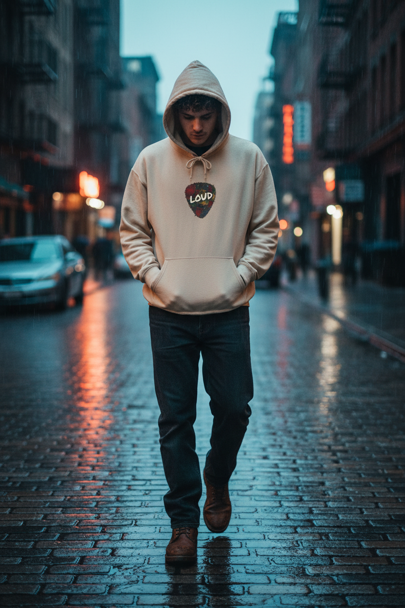LOUD Hoodie - Rain
