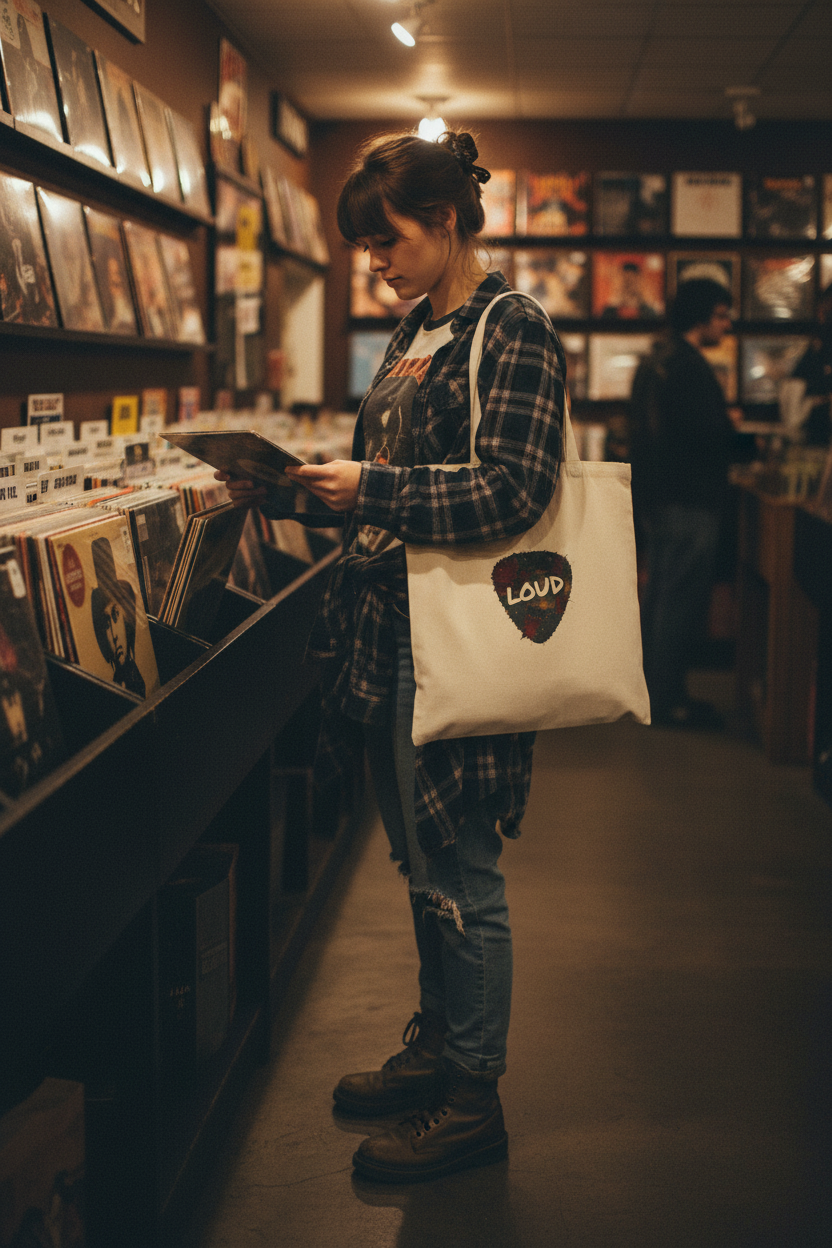 LOUD Tote - Record Store