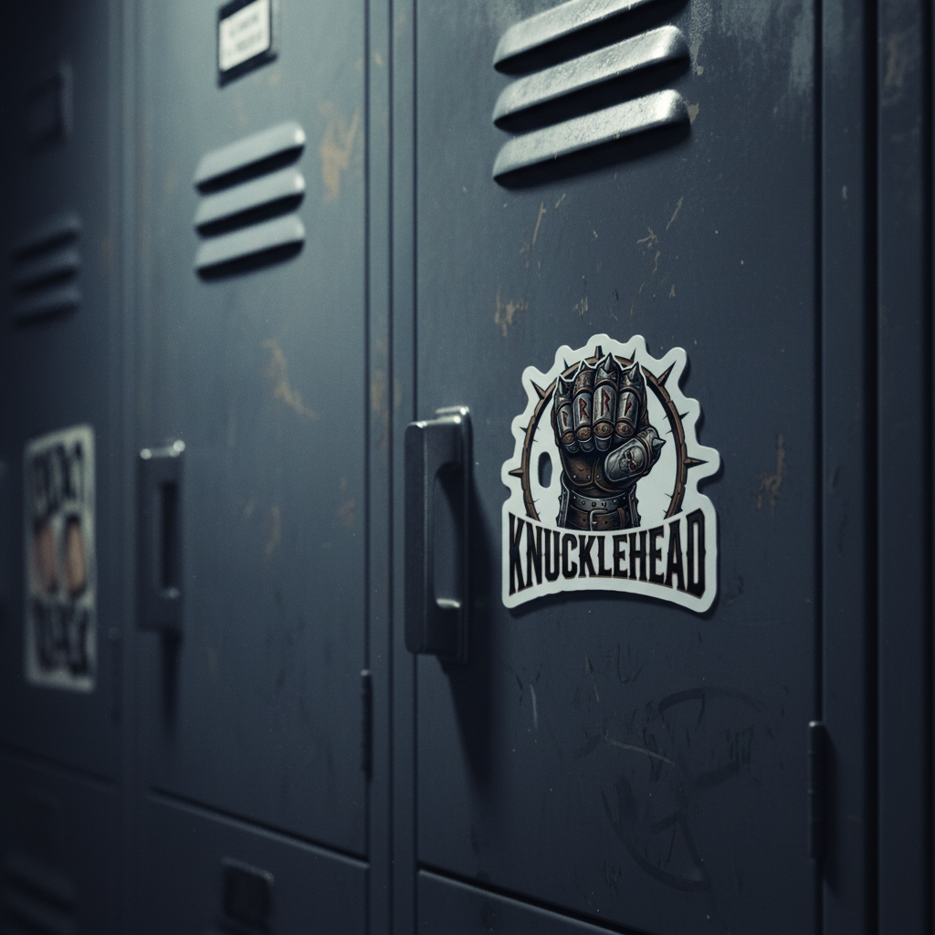 Magnet on locker