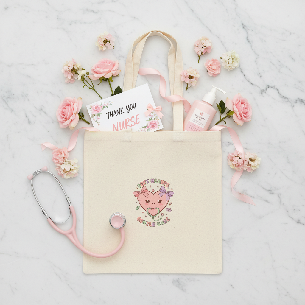 Nurse Tote - Flat Lay