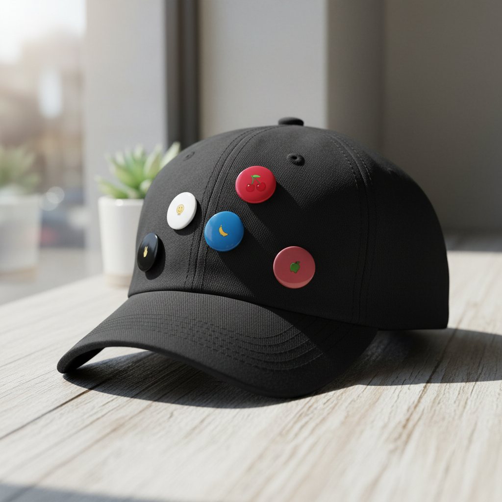 Pin Buttons - Cap