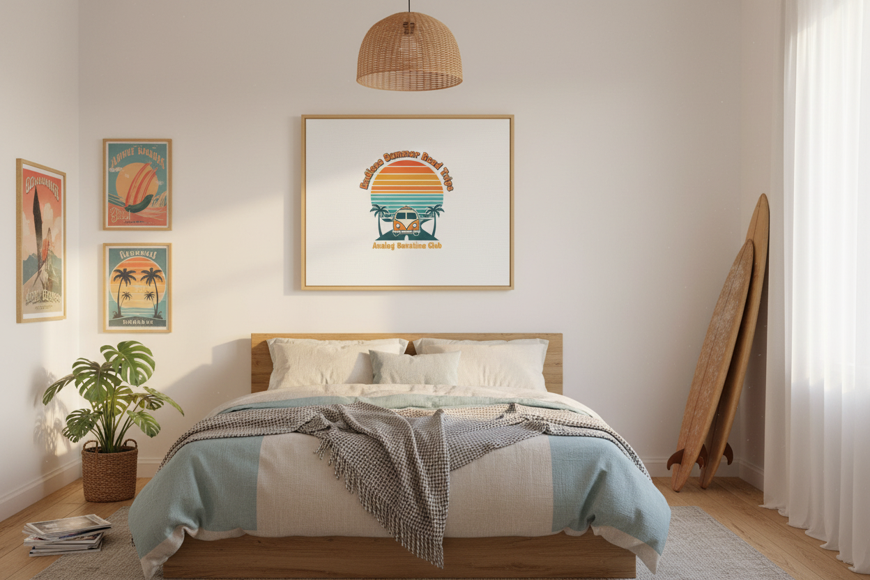 Road Trips Canvas - Bedroom
