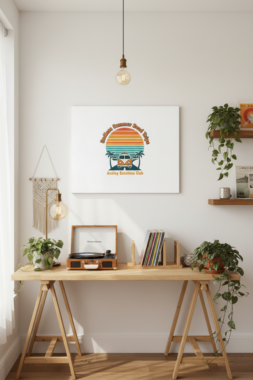 Road Trips Canvas - Office