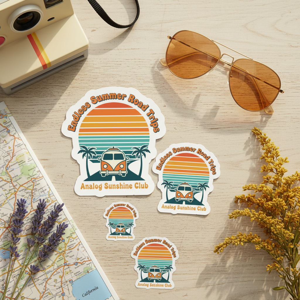 VW Sticker - Flat Lay